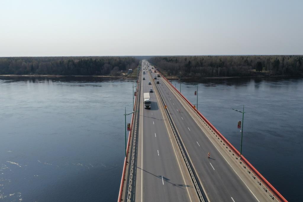 14 апреля на трассе Р-21 «Кола» снова разведут Ладожский мост