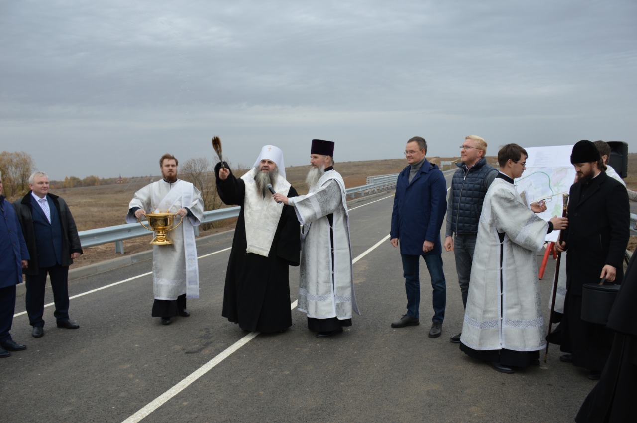В Нижегородской области открыли новую дорогу в обход села Дивеево
