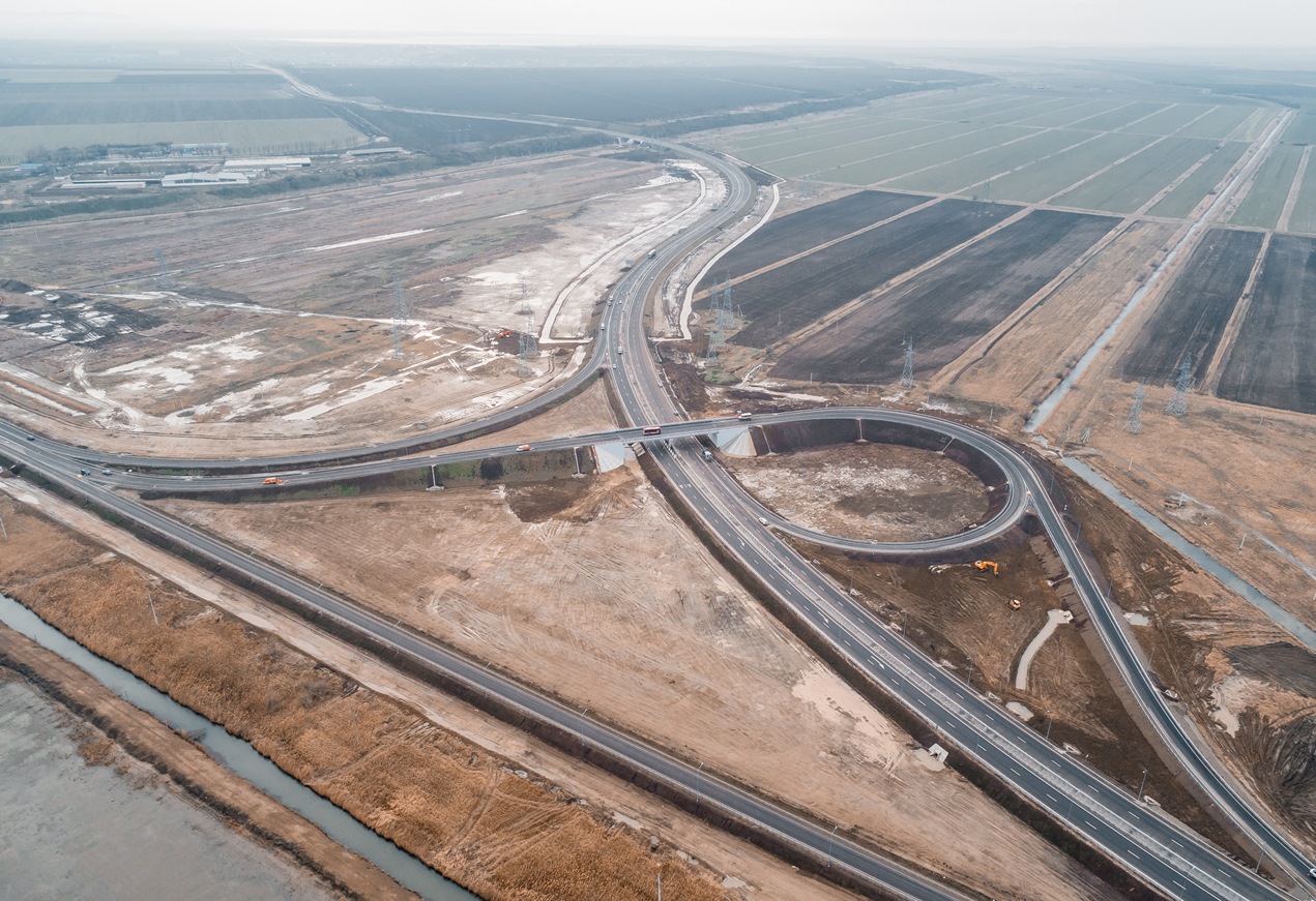 Новую трассу к Крымскому мосту в Краснодарском крае построят к 2024 году