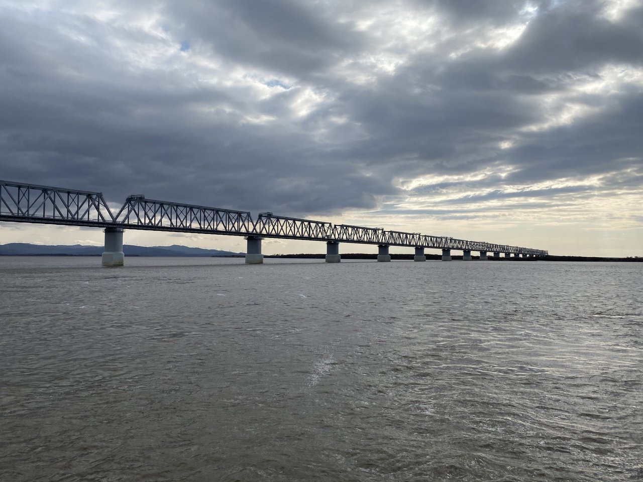 Запущено движение по железнодорожному мосту между Россией и Китаем