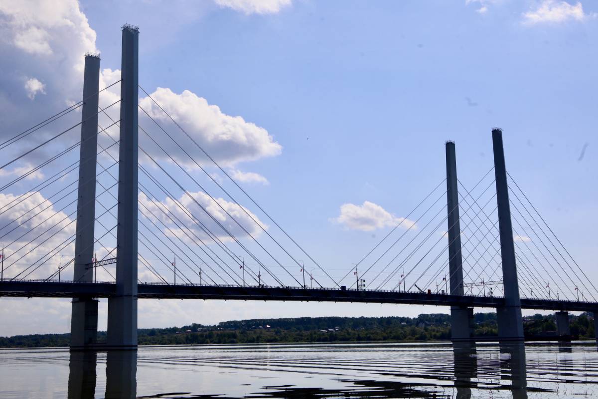 Церемония открытия моста через Шексну в Череповце состоится 10 августа