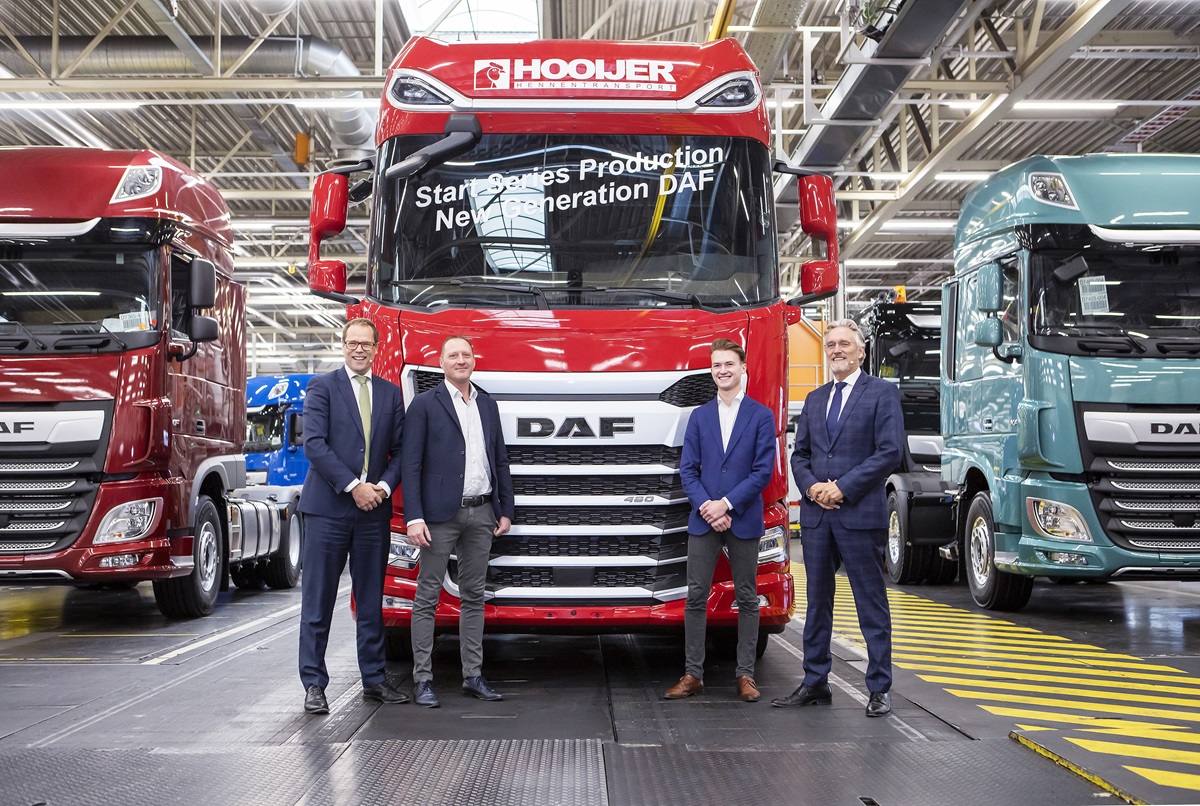 DAF запустил серийное производство грузовиков нового поколения