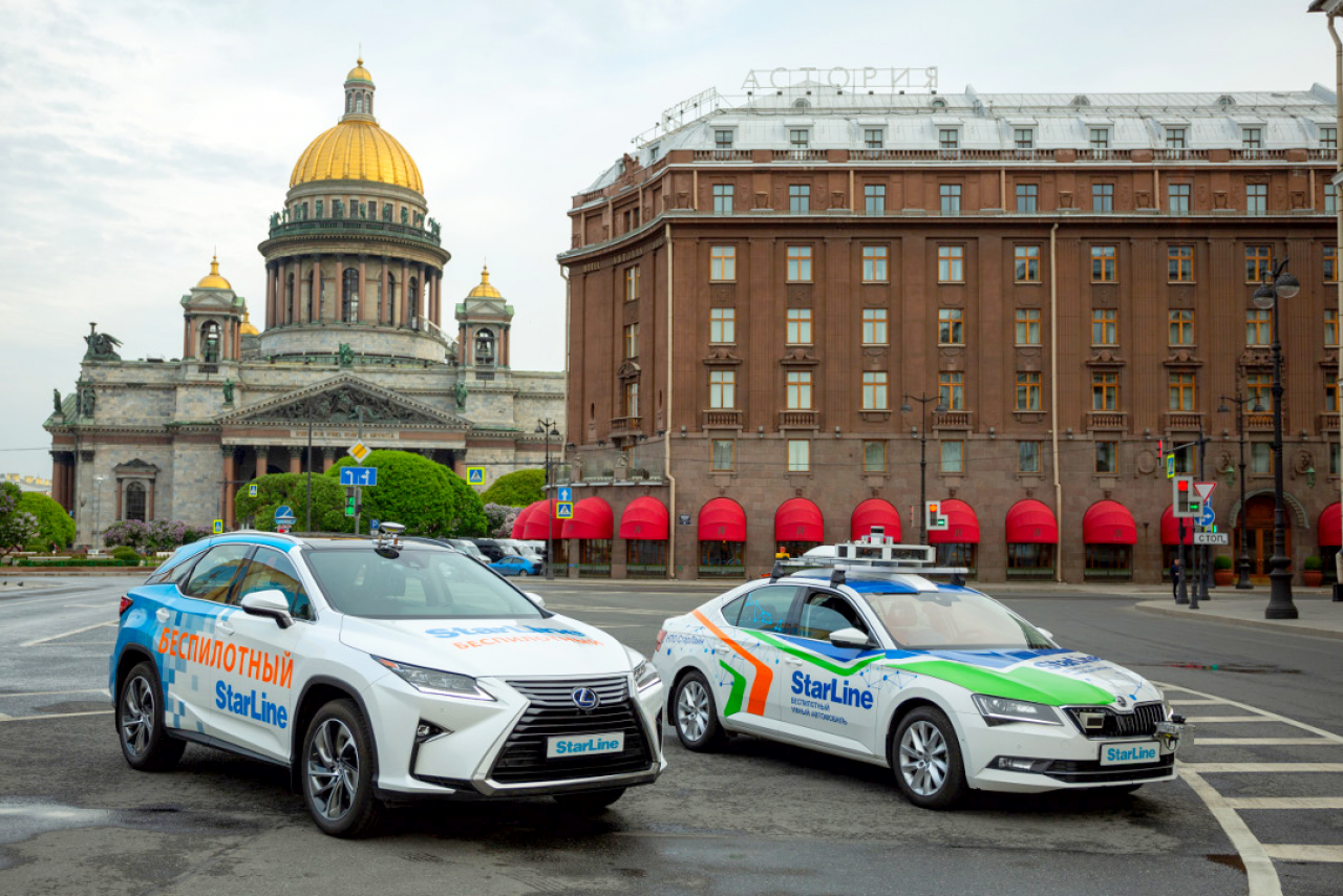 10 июля на улицы Санкт-Петербурга выедет беспилотный автомобиль