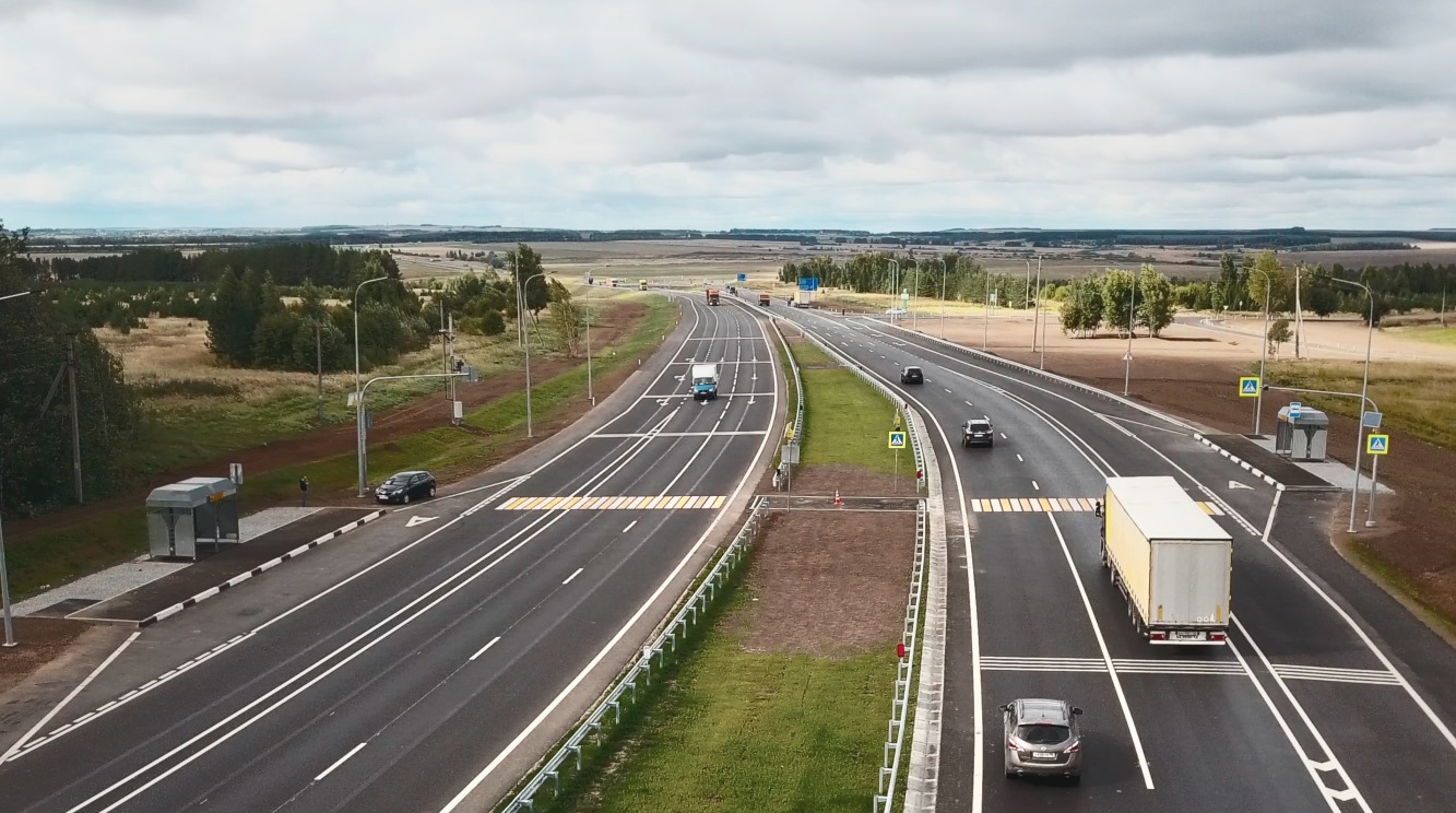 В Татарстане осветили все населенные пункты вдоль федеральных трасс