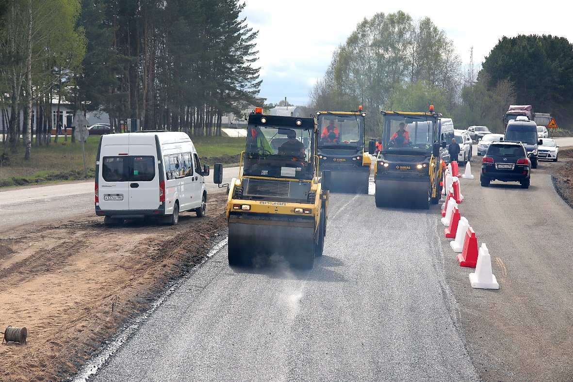 Ремонт трассы «Камаевка-Асино-Первомайское» завершат в 2022 году