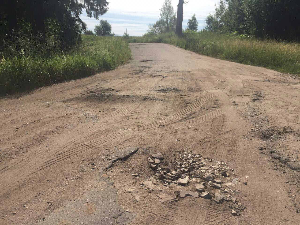Ради туристов в Новгородской области начнут асфальтировать дороги