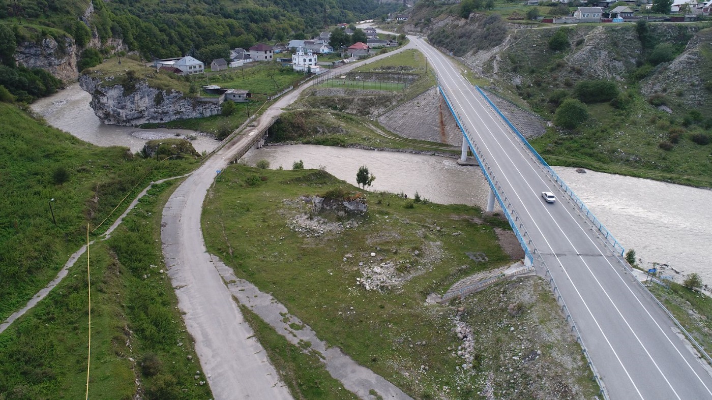 В Кабардино-Балкарии три моста через Баксан на трассе А-158 закроют на ремонт