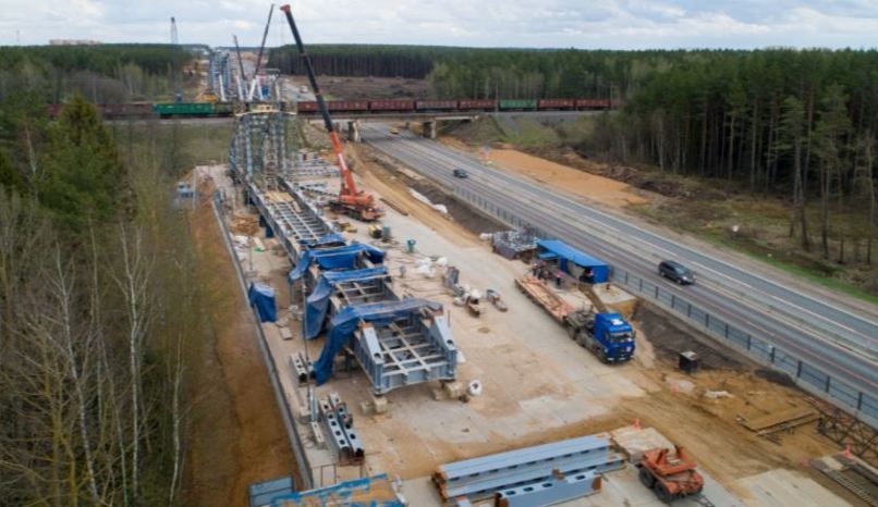 Реконструкцию трассы М-1 «Беларусь» до пересечения с Московским большим кольцом планируют завершить в 2023 году
