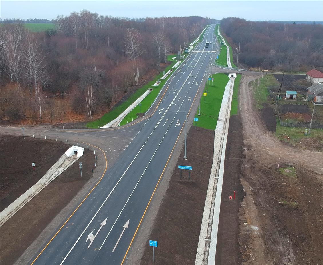 В Липецкой области отремонтировали более 20 км федеральных трасс