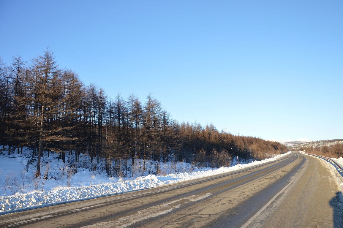 Участок трассы «Колыма» на границе с Якутией закроют из-за угрозы распространения коронавируса