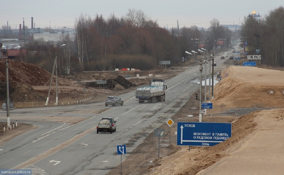 Строительство моста в пскове северный обход