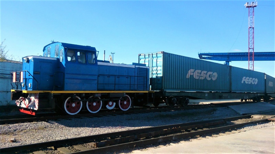 FESCO запускает контейнерный поезд из Хабаровска во Владивосток
