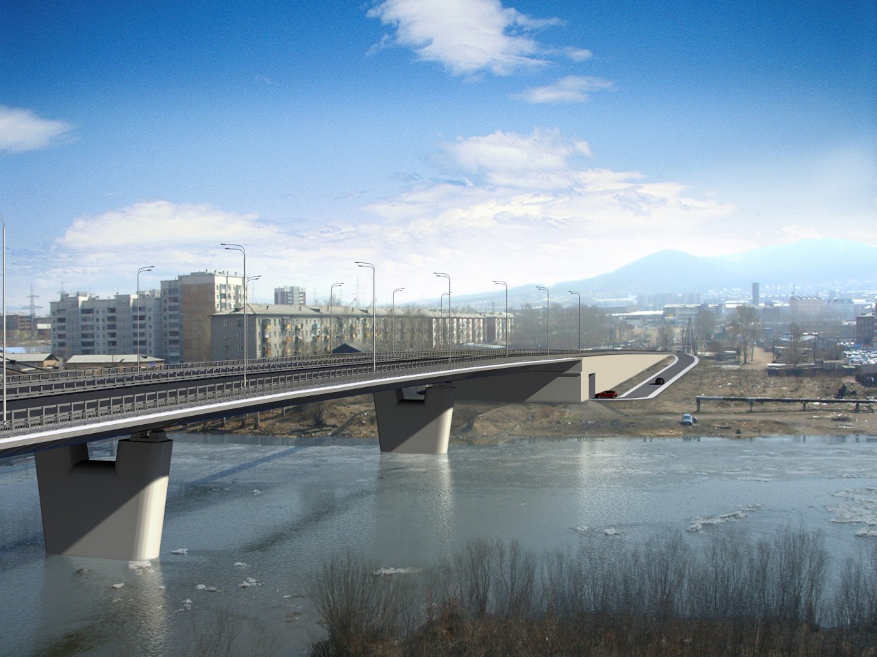 Третий мост через Уду в Улан-Удэ обещают открыть в 2023 году