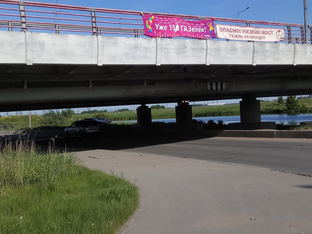 «Мост глупости» в Санкт-Петербурге