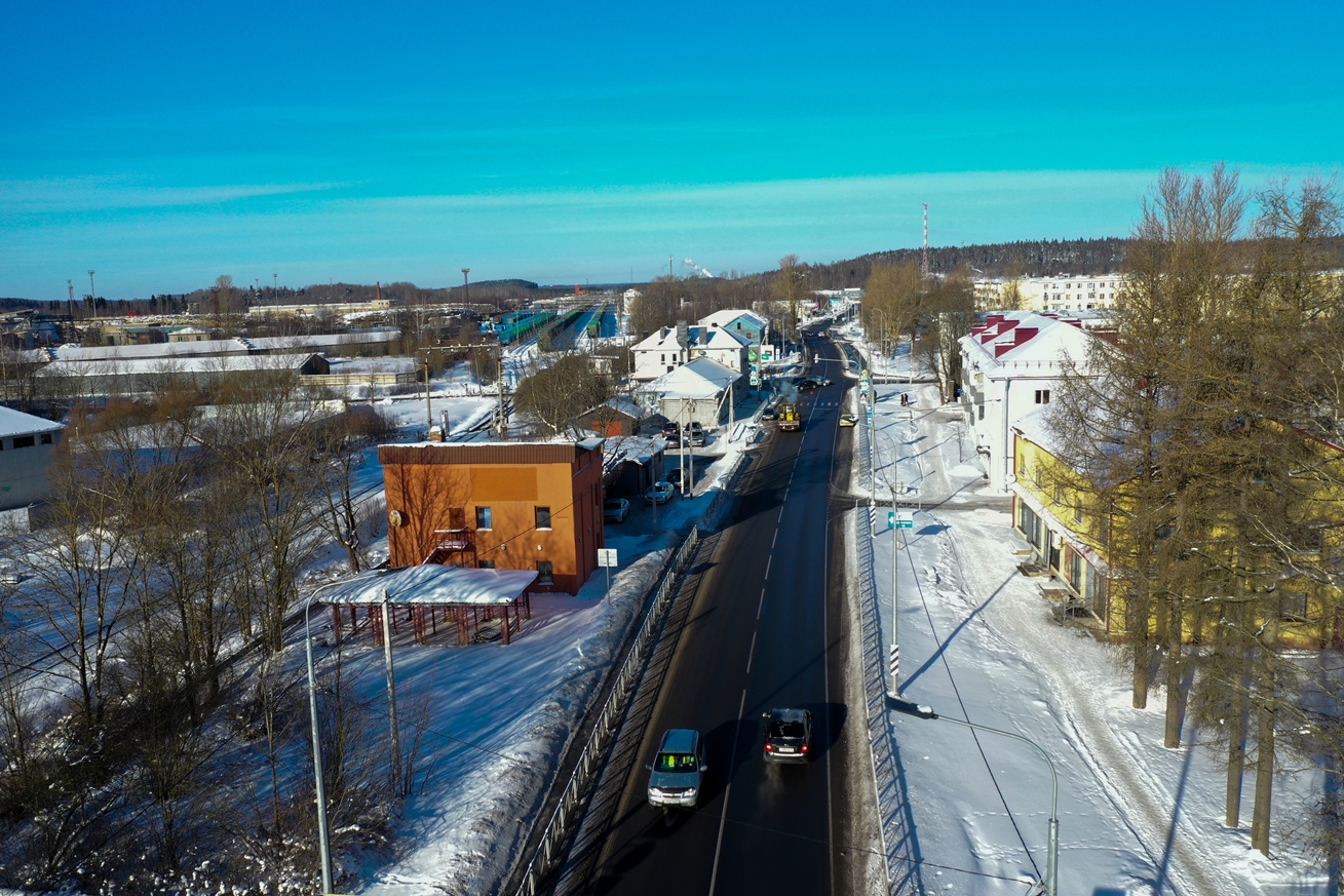 После капитального ремонта открыт участок трассы возле МАПП «Светогорск»