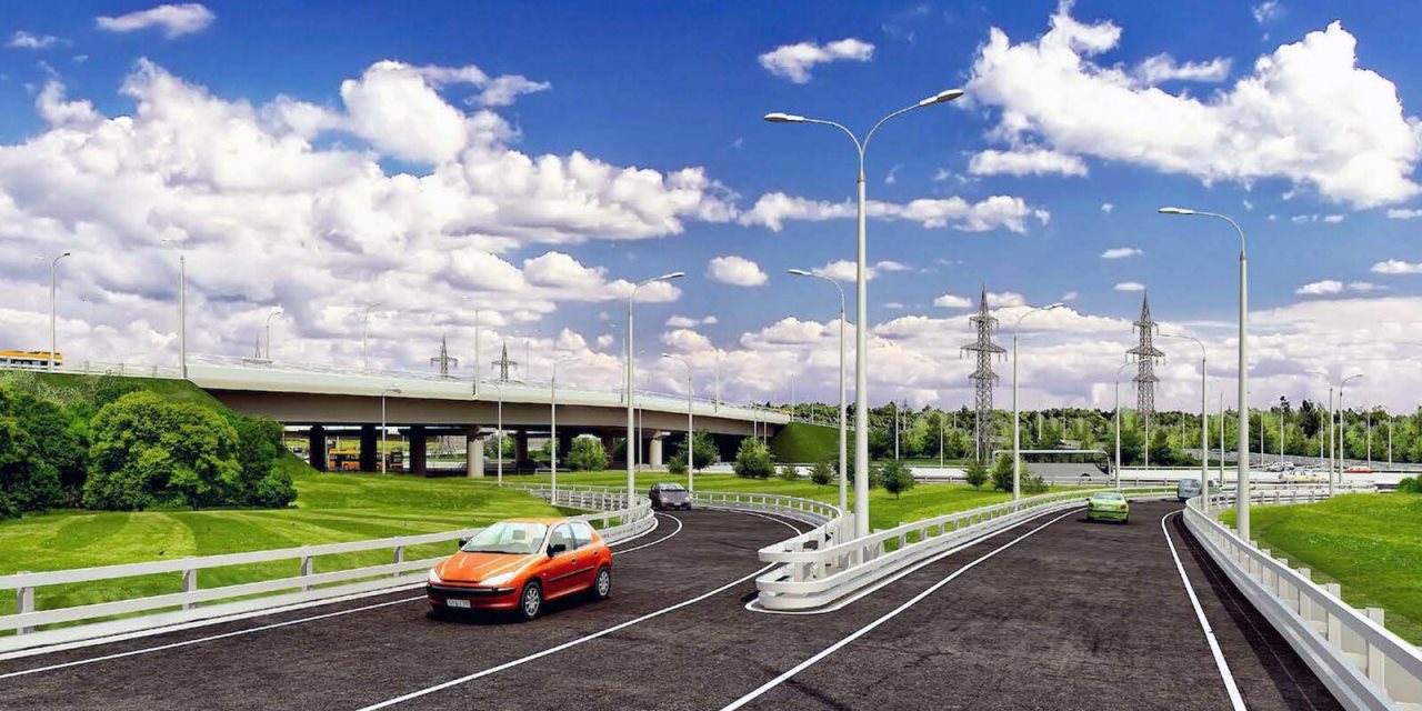 В Москве реконструируют развязку на пересечении МКАД с Алтуфьевским шоссе