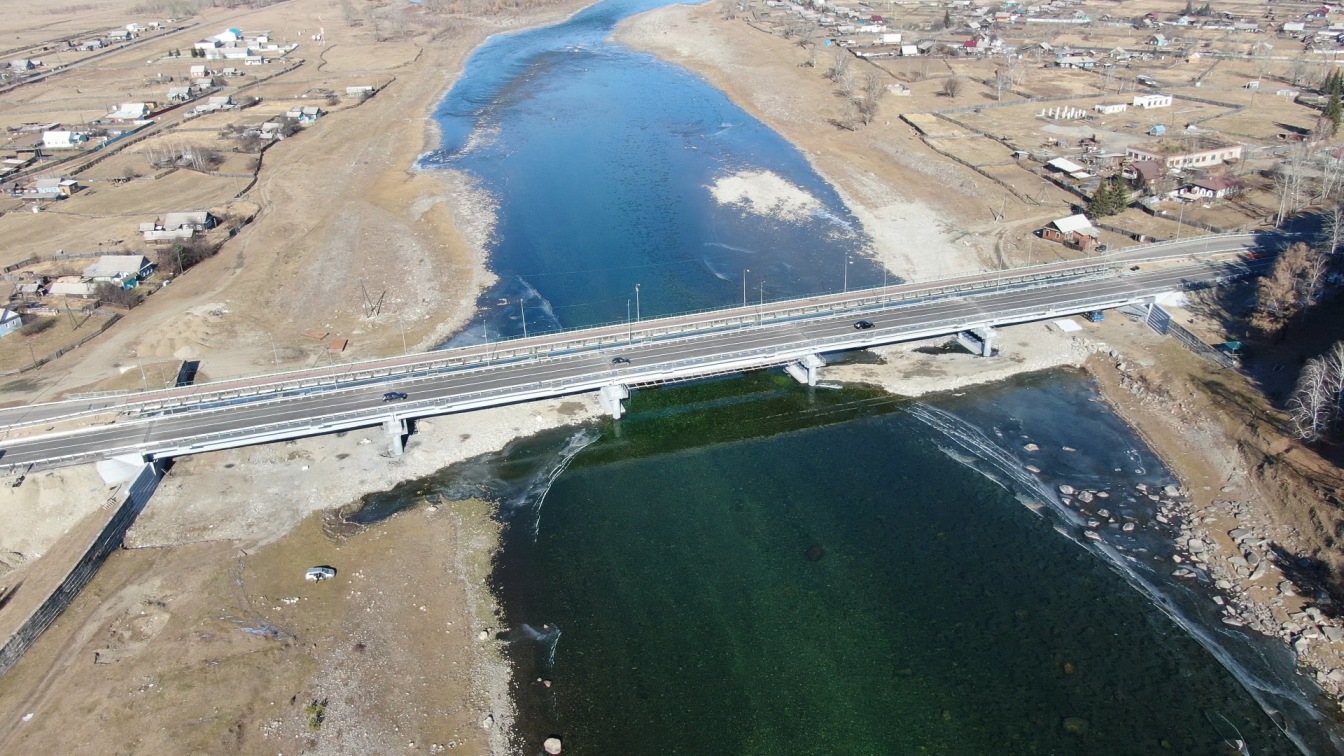 В Бурятии официально ввели новый мост через реку Зун-Мурэн