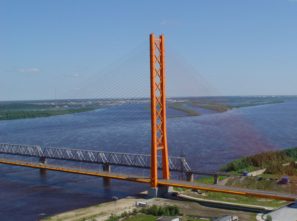 Выбран подрядчик для второго моста через Обь возле Сургута