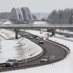 С 15 февраля по ночам будут перекрывать участок трассы М-1 «Беларусь»