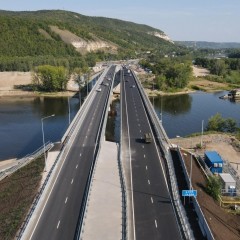 В Самарской области завершили строительство моста через реку Сок
