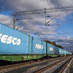 FESCO запускает контейнерный поезд из Санкт-Петербурга в Новосибирск