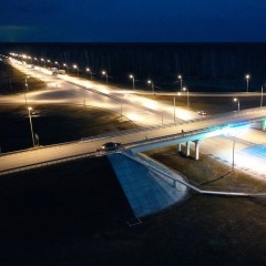 В регионах Западной Сибири осветят еще 15 км федеральных трасс