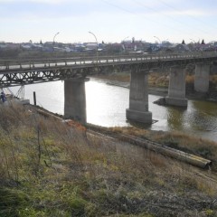 В омском городе Калачинск построят новый мост вместо аварийного