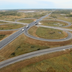 В Новосибирской области отремонтировали 46 км трассы Р-254 «Иртыш»