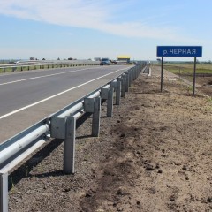 В Курганской области на трассе Р-254 «Иртыш» завершился капитальный ремонт моста через реку Черная