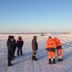 Ледовую переправу «Салехард-Лабытнанги» частично откроют 20 ноября