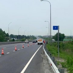 В Приморье отремонтировали участок дороги к аэропорту Владивостока