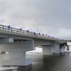 В Кировской области отремонтировали мост через Каму на трассе Р-243