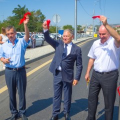 На Сухумском шоссе в Краснодарском крае открыли новую транспортную развязку