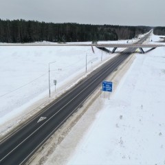 В Псковской области отремонтировали участок трассы М-9 «Балтия»