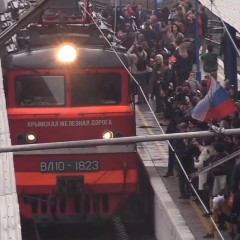 Пассажирский поезд из Санкт-Петербурга прибыл в Севастополь