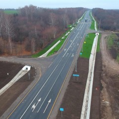 В Липецкой области отремонтировали более 20 км федеральных трасс