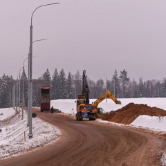 Строительство Северного обхода Калуги завершится к середине 2022 года