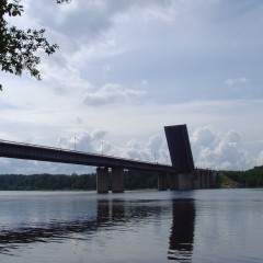 Ладожский мост на трассе Р-21 «Кола» разведут 10 июня