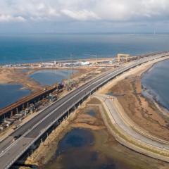 На реконструкцию дальних автоподходов к Крымскому мосту потратят почти 90 млрд. рублей