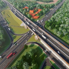 На пересечении ЦКАД с Волоколамским шоссе построят транспортную развязку