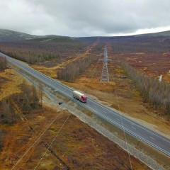 В Якутии заасфальтировали еще 11 км трассы «Лена»