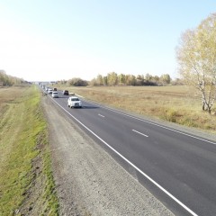 В Алтайском крае отремонтировали 50 км федеральных трасс