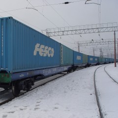 FESCO запустила контейнерный поезд из Владивостока в Ульяновск