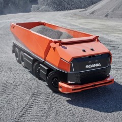 Компания Scania представила концепт автономного грузовика